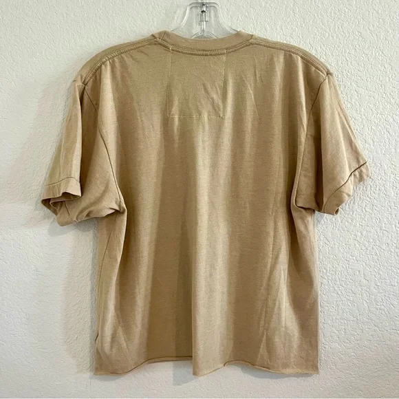 tan Aviator Nation soft tee medium - Picture 3 of 3